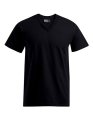 Heren T-shirt V Hals Promodoro Premium 3025 Zwart